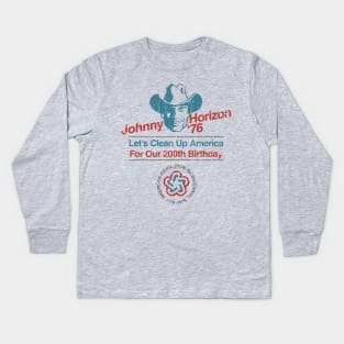 Johnny Horizon 1976 Kids Long Sleeve T-Shirt